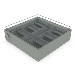 Water Treatment Filter Bed HMI Symbol